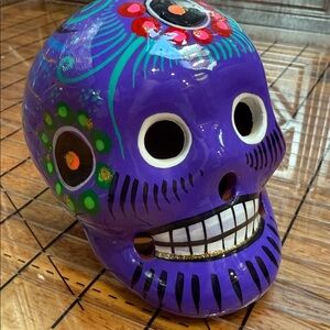 Colorful Sugar Skull -Medium